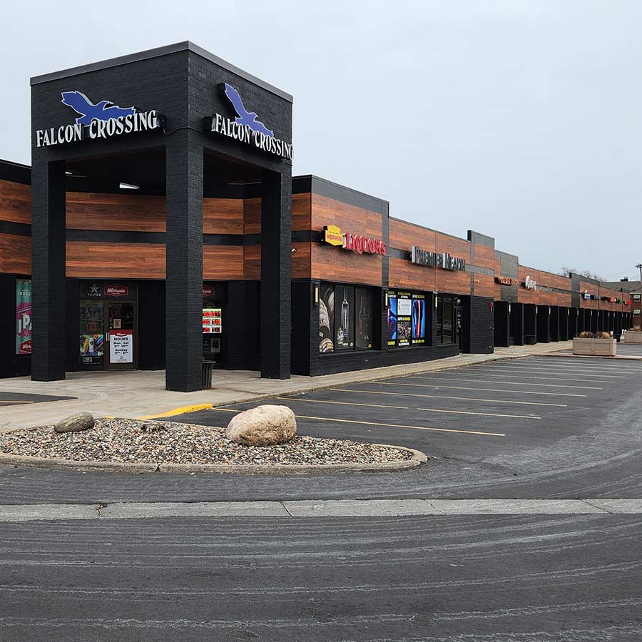 Fixed Assets Commercial Property Maintenance Project Falcon Crossing Falcon Heights Retail After Sq