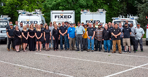 Fixed Assets History 2024 Team Photo