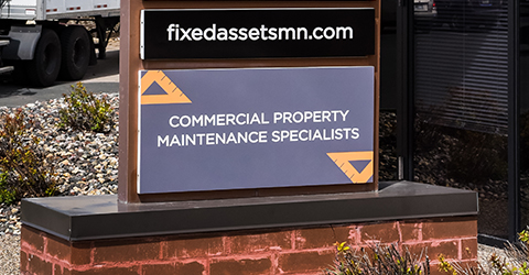 Fixed Assets History Sign Cropped Plymouth Office 2018