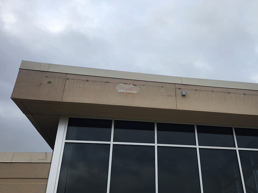 Exterior Sign Removal Maintenance Fixed Assets Plymouth Mn Before